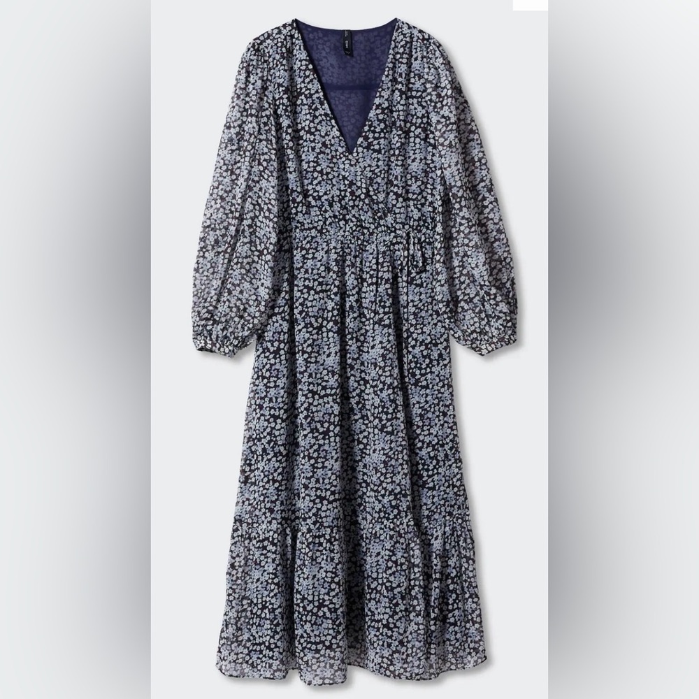 Flower print dress